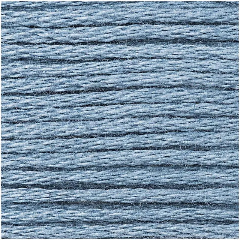 Stranded Cotton Mouliné (8m) - Eisblau - 128 - Rico Design