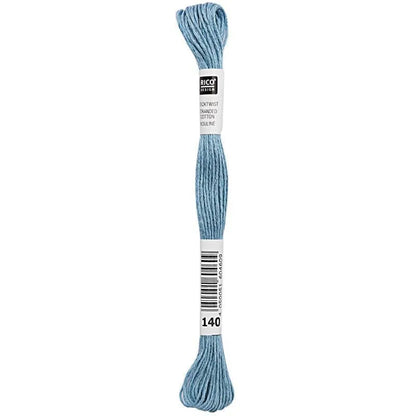 Stranded Cotton Mouliné - (8m) - Rico Design - 299 Colours