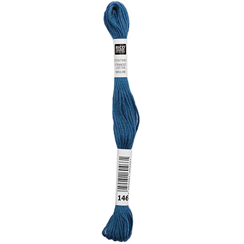 Stranded Cotton Mouliné (8m) - Pazifik - 146 - Rico Design