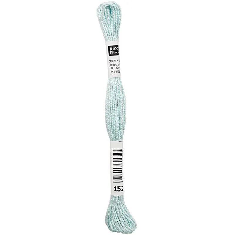 Stranded Cotton Mouliné (8m) - Mint - 152 - Rico Design
