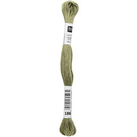 Sticktwist Mouliné (8 lfm) - khaki - 186 - Rico Design