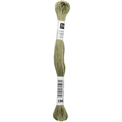 Stranded Cotton Mouliné - (8m) - Rico Design - 299 Colours