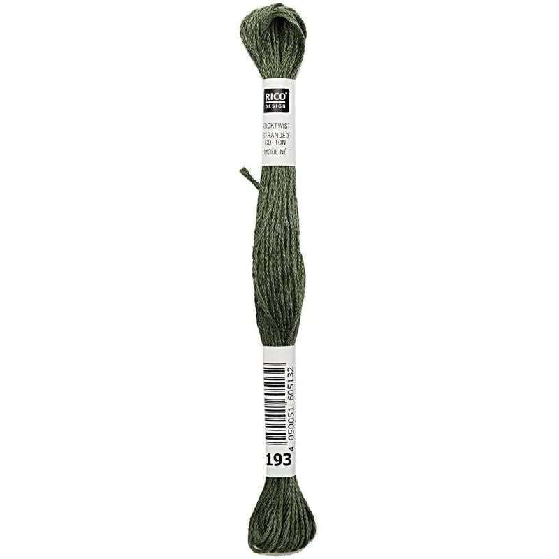 Stranded Cotton Mouliné - (8m) - Rico Design - 299 Colours