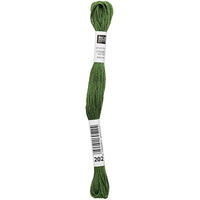 Sticktwist Mouliné (8 lfm) - grün - 202 - Rico Design