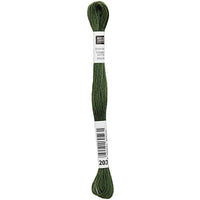 Sticktwist Mouliné (8 lfm) - grün - 203 - Rico Design