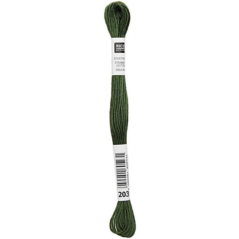 Stranded Cotton Mouliné - (8m) - Rico Design - 299 Colours