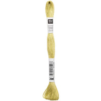 Sticktwist Mouliné (8 lfm) - olivgrün - 208 - Rico Design