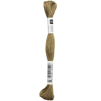 Sticktwist Mouliné (8 lfm) - kiesel - 220 - Rico Design