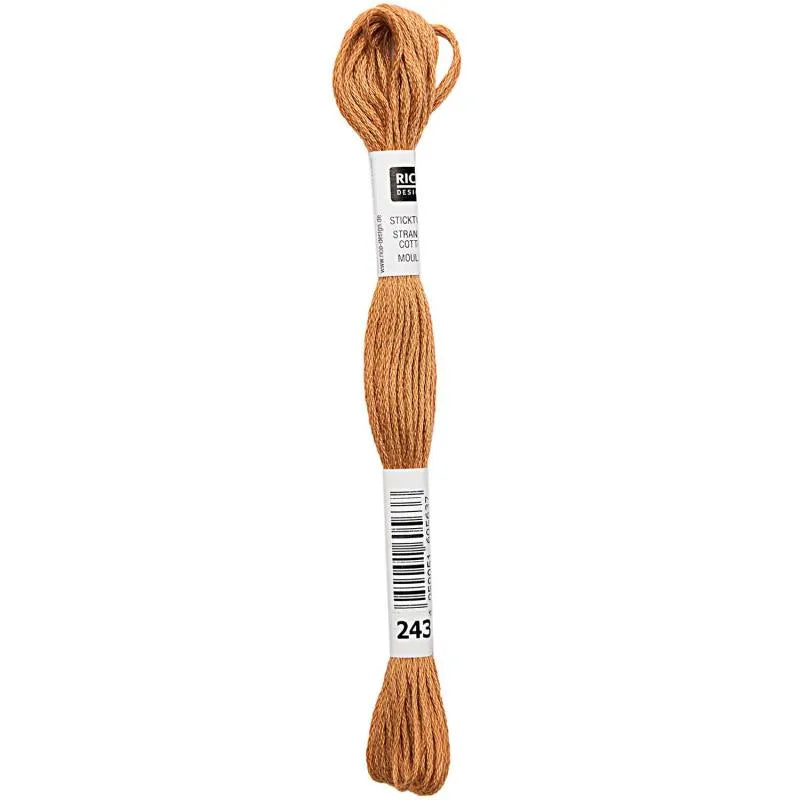 Stranded Cotton Mouliné (8m) - Bronze - 243 - Rico Design