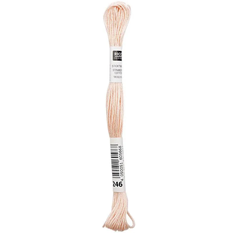 Stranded Cotton Mouliné (8m) - Rostbraun - 246 - Rico Design