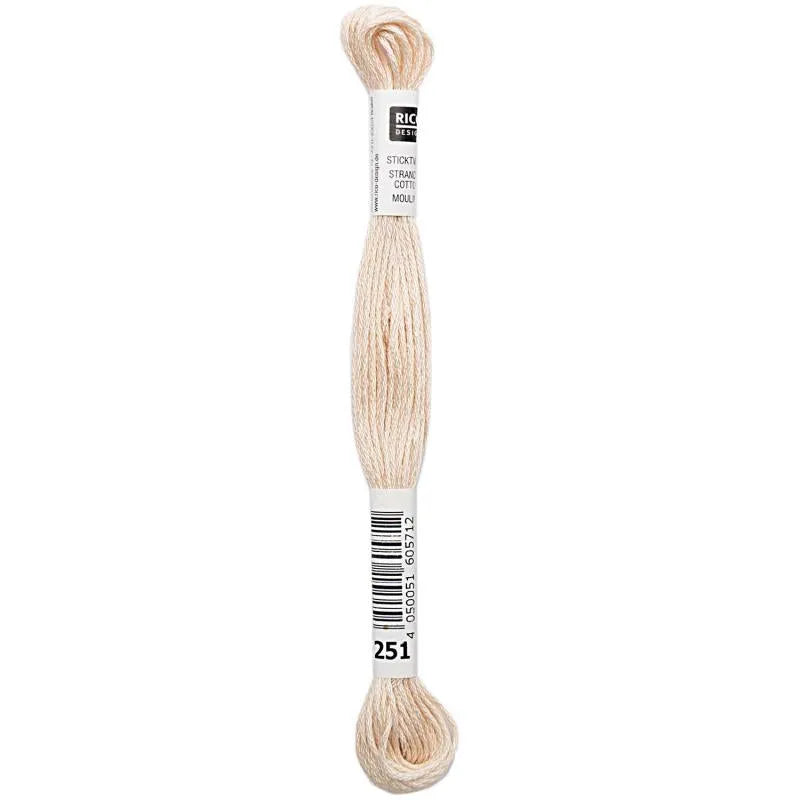 Stranded Cotton Mouliné (8m) - Rosenholz - 251 - Rico Design