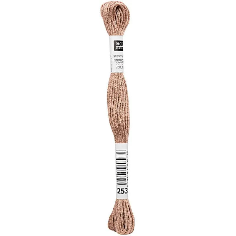 Stranded Cotton Mouliné (8m) - Rosenholz - 253 - Rico Design