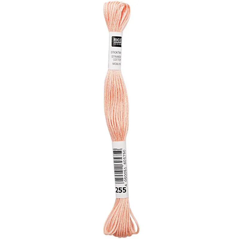 Stranded Cotton Mouliné (8m) - Granatrot - 255 - Rico Design