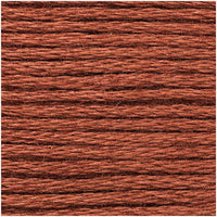 Rico Sticktwist Mouliné (8 lfm) - rostbraun - 269