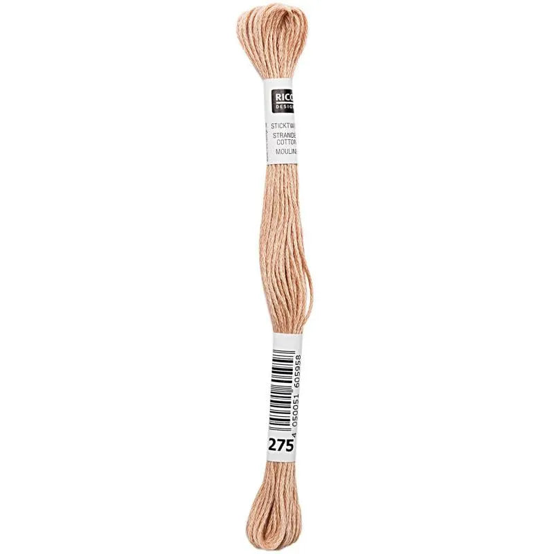 Stranded Cotton Mouliné (8m) - Braun - 275 - Rico Design