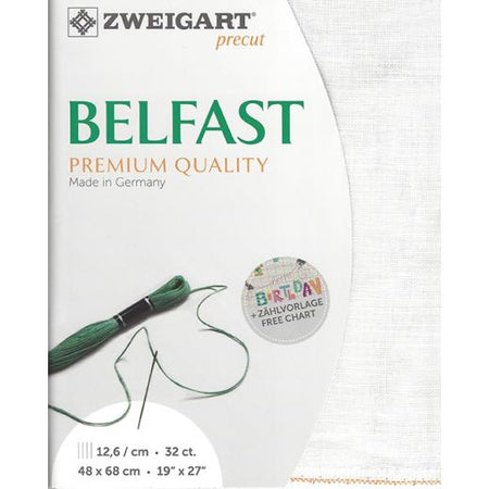 Embroidery Fabric - Linen - Belfast - (3609) - Zweigart