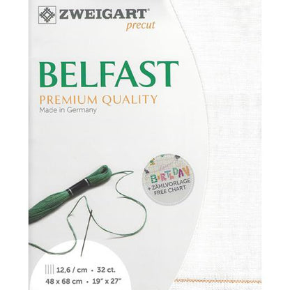 Embroidery Fabric - Linen - Belfast - (3609) - Zweigart