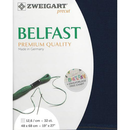 Embroidery Fabric - Linen - Belfast - (3609) - Zweigart