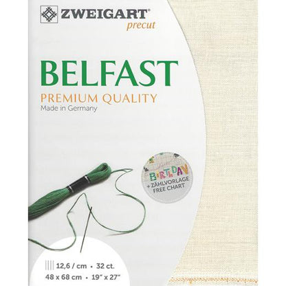 Embroidery Fabric - Linen - Belfast - (3609) - Zweigart