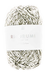 Garn - Baumwolle - 25g - olive - Creative Ricorumi Spray - Rico Design
