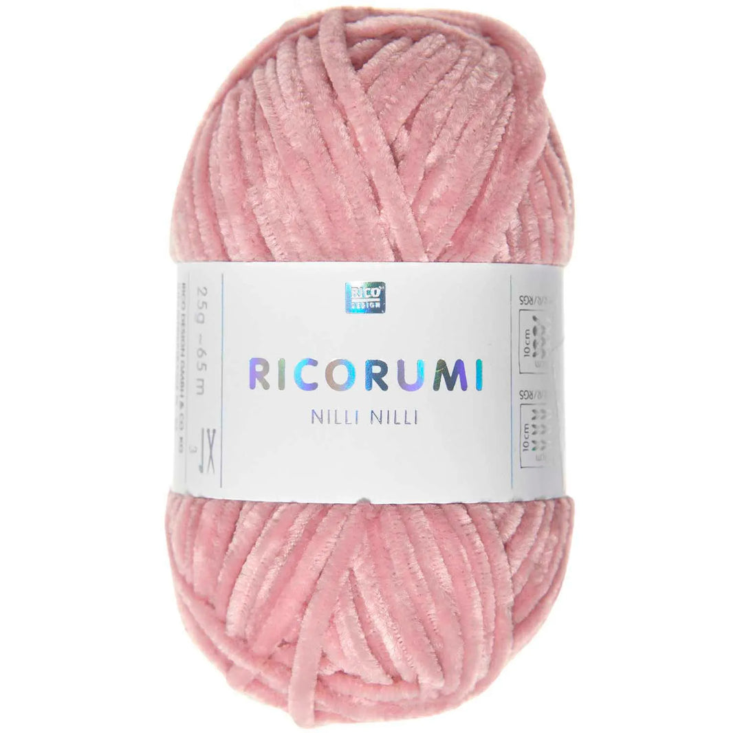Chenille Yarn - 25g - lachs - 007 - Creative Ricorumi Nilli Nilli - Rico Design