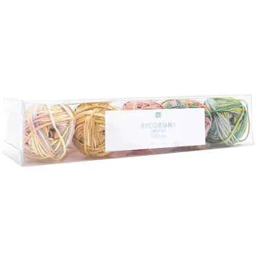 Yarn - Cotton - 25g - Set of 5 -  DK - Creative Ricorumi Print - Rico Design
