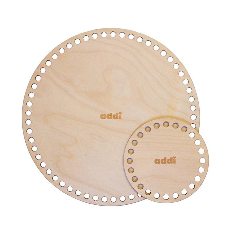 Holzboden für Häkelkorb - rund - Addi Shapes - Addi