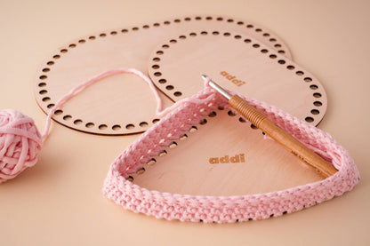 Holzboden für Häkelkorb - Dreieck - Addi Shapes - Addi