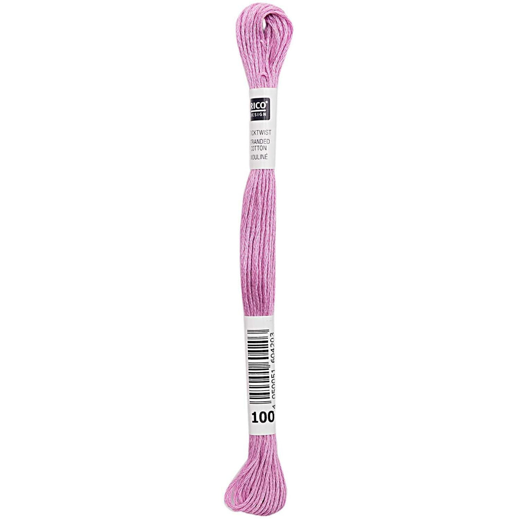 Stranded Cotton Mouliné (8m) - Flieder - 100 - Rico Design