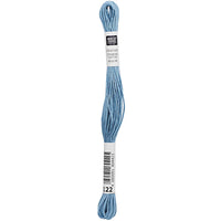 Stranded Cotton Mouliné (8m) - Blau - 122 - Rico Design