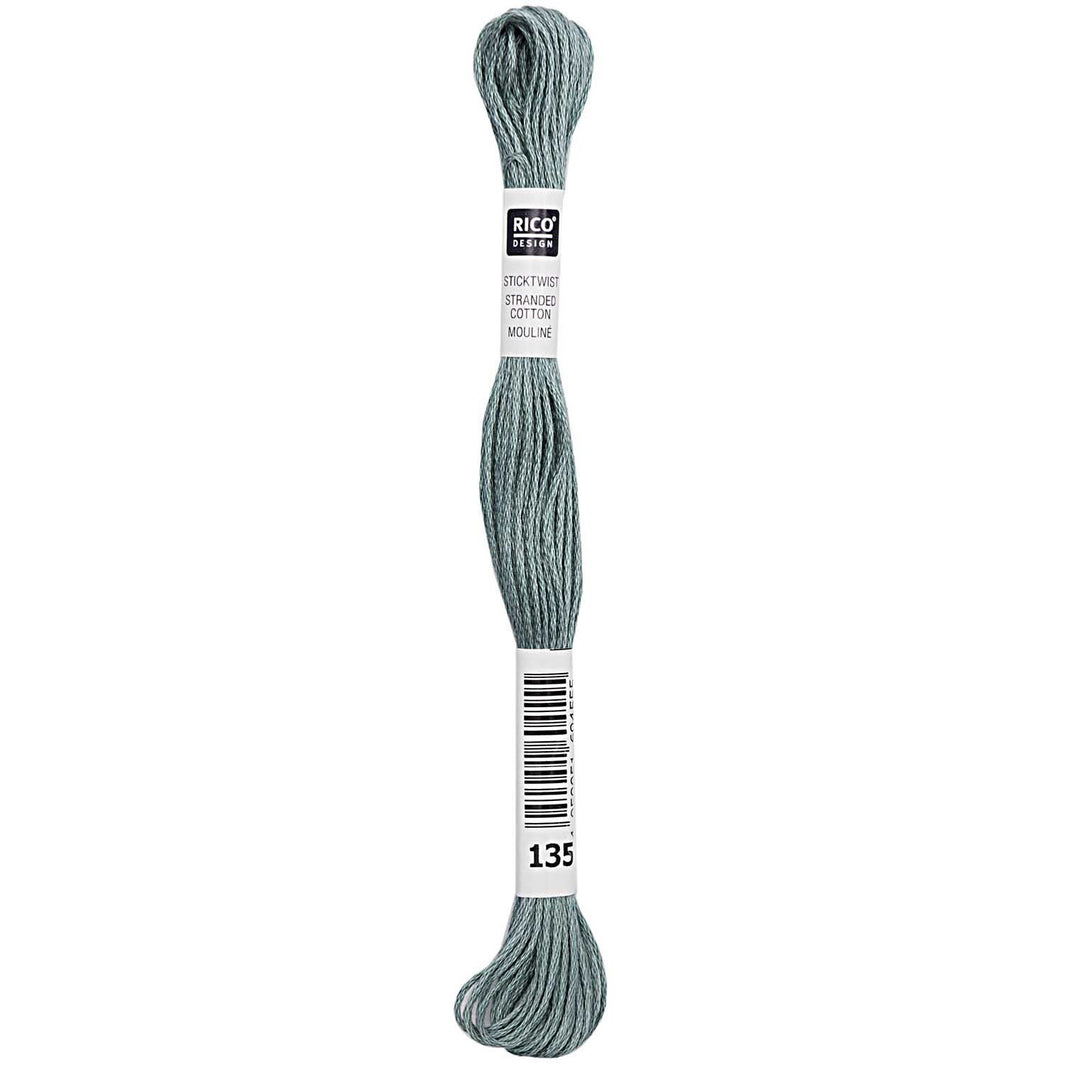 Stranded Cotton Mouliné (8m) - Petrol - 134 - Rico Design