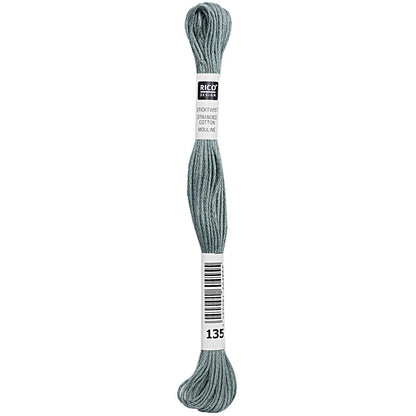 Stranded Cotton Mouliné (8m) - Petrol - 134 - Rico Design