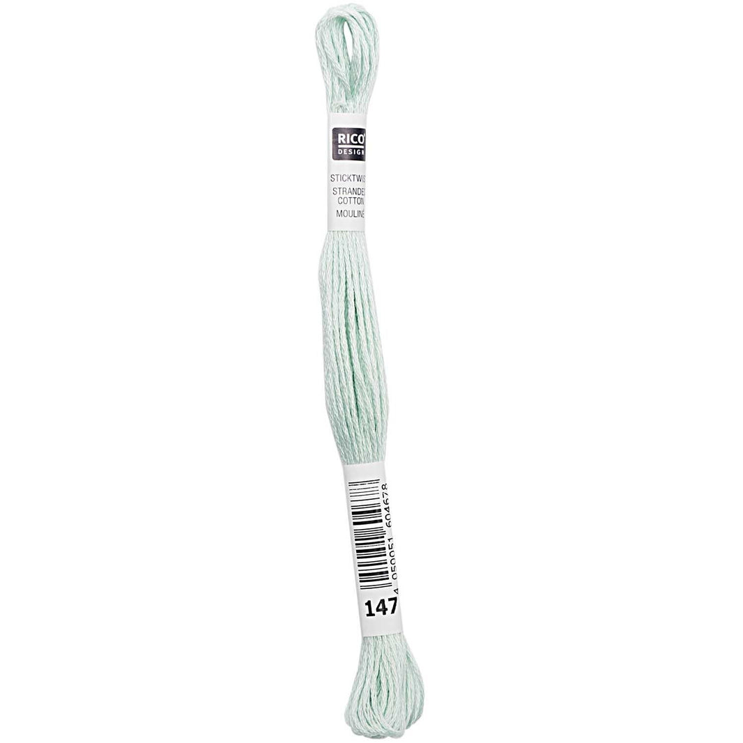 Stranded Cotton Mouliné (8m) - Minze - 147 - Rico Design