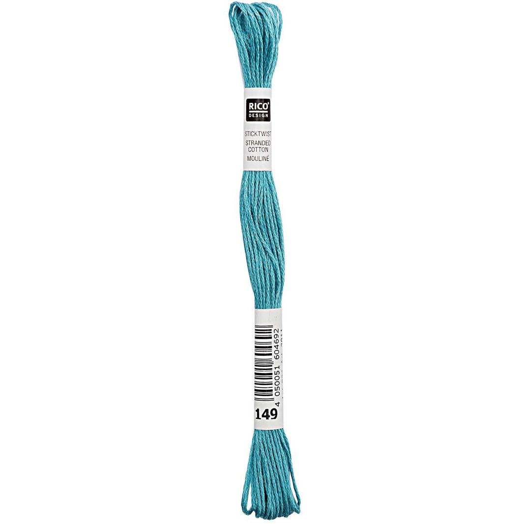 Stranded Cotton Mouliné (8m) - Minze - 149 - Rico Design