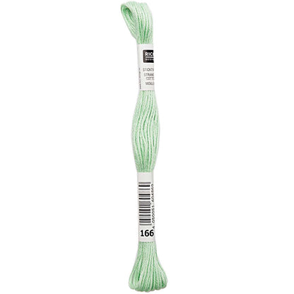 Stranded Cotton Mouliné (8m) - Seegrün - 166 - Rico Design