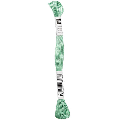 Stranded Cotton Mouliné (8m) - Seegrün - 167 - Rico Design