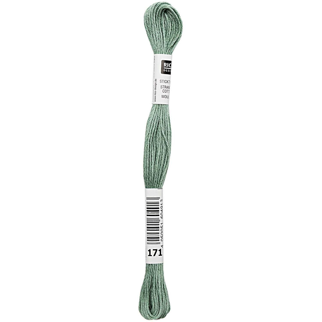 Stranded Cotton Mouliné (8m) - Dunkelgrün - 171 - Rico Design