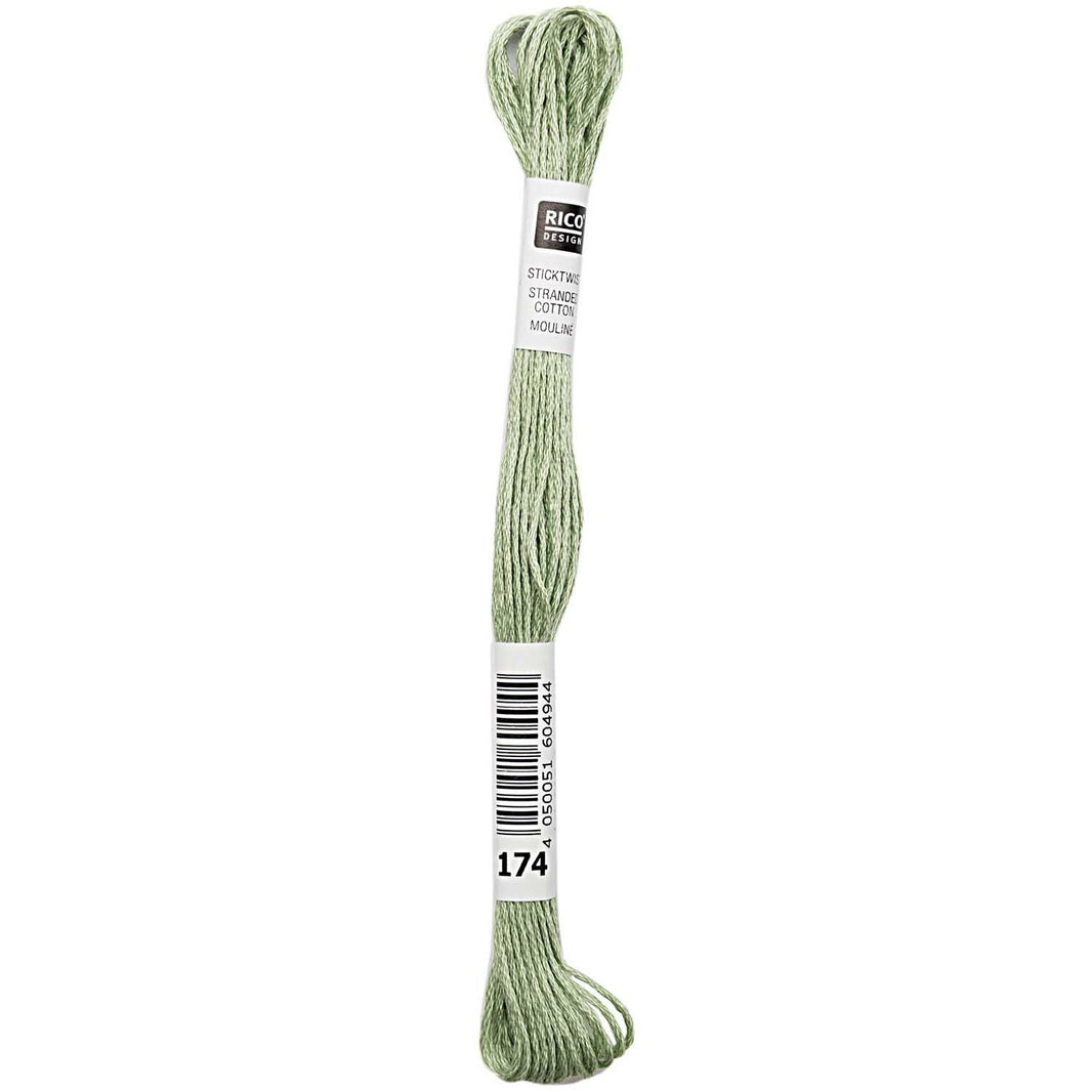 Stranded Cotton Mouliné (8m) - Tannengrün - 174 - Rico Design