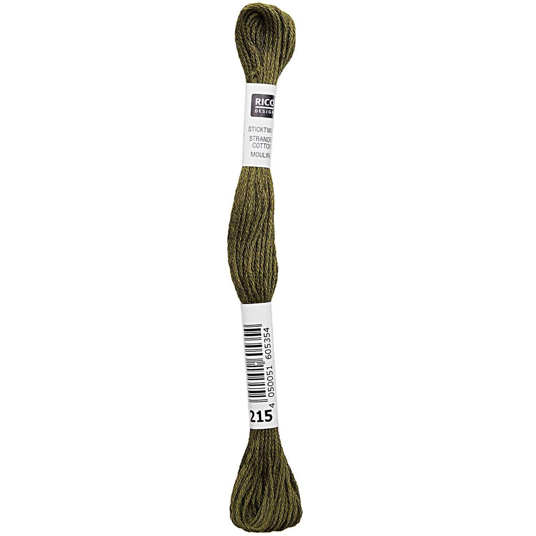 Stranded Cotton Mouliné (8m) - Schilf - 215 - Rico Design