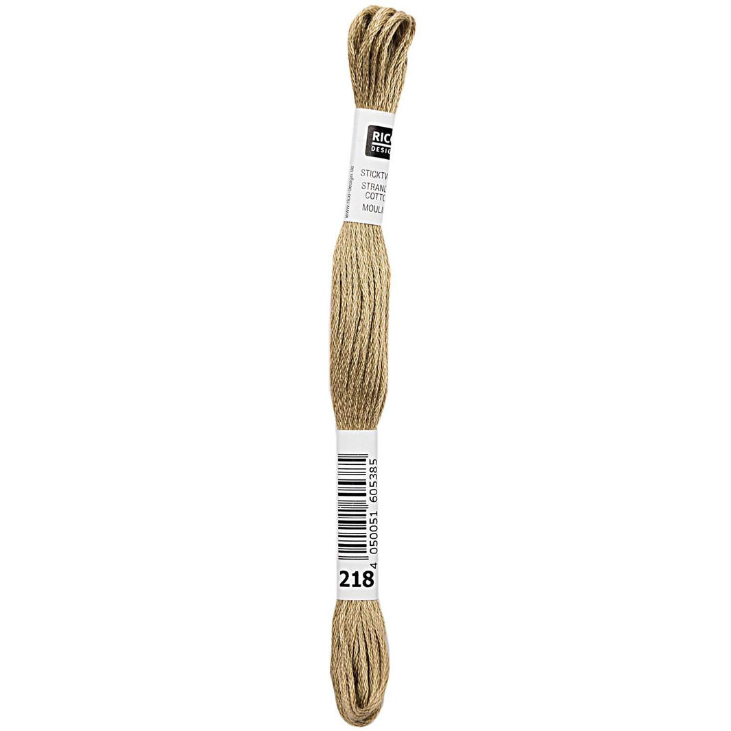 Stranded Cotton Mouliné (8m) - Kiesel - 218 - Rico Design