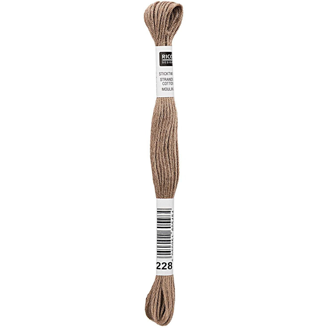 Stranded Cotton Mouliné (8m) - Beige - 228 - Rico Design