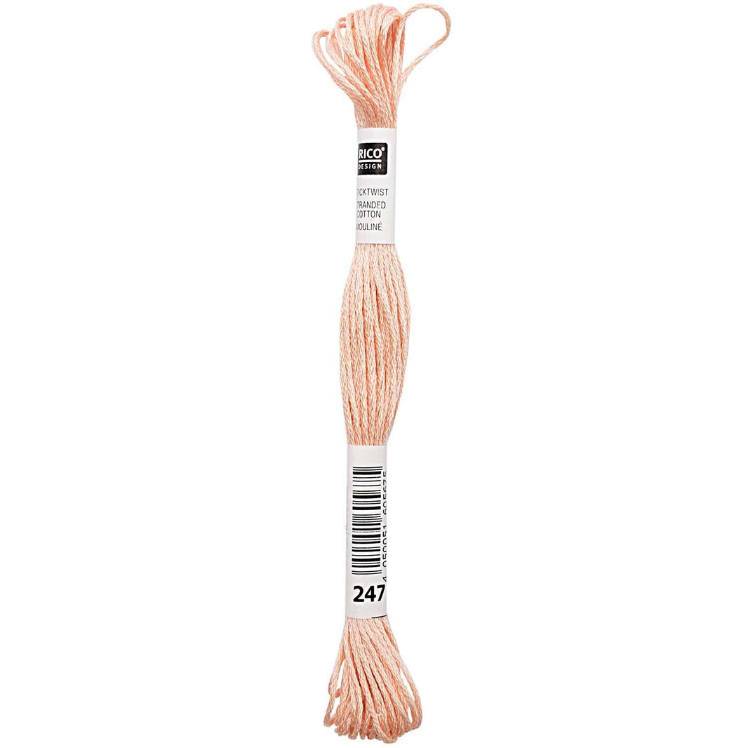 Stranded Cotton Mouliné (8m) - Rotbraun - 247 - Rico Design