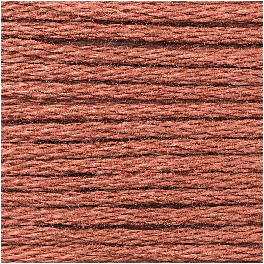 Stranded Cotton Mouliné (8m) - Rostbraun - 249 - Rico Design