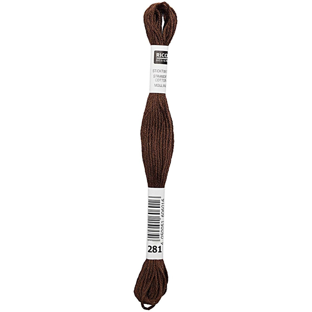 Stranded Cotton Mouliné (8m) - Braun - 280 - Rico Design