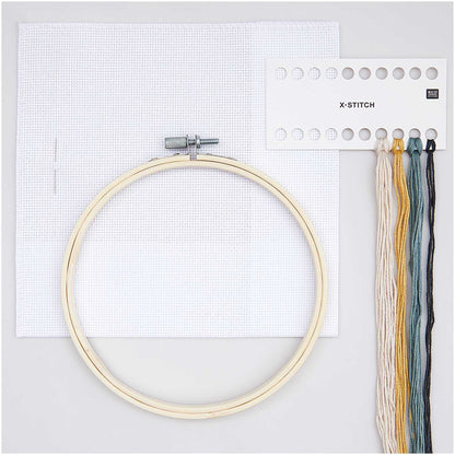 Stickset - Leuchtturm - Kreuzstich - 15cm - Rico Design