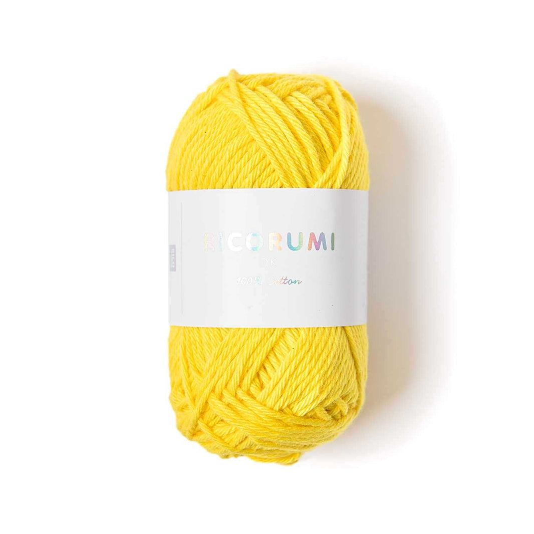 Yarn - Cotton - Ricorumi DK (25g) - Gelb - 006 - Rico Design