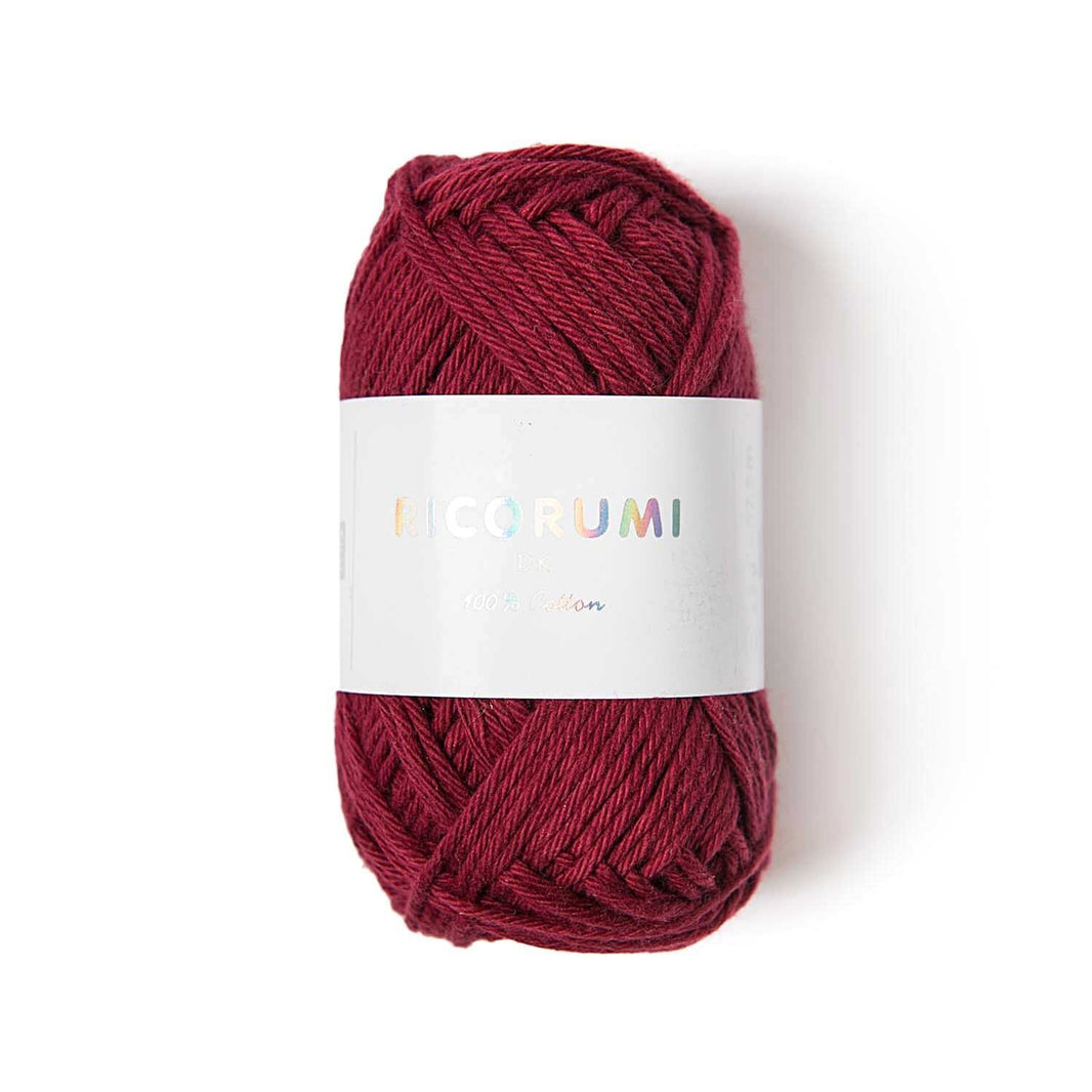 Yarn - Cotton - Ricorumi DK (25g) - Bordeaux - 030 - Rico Design