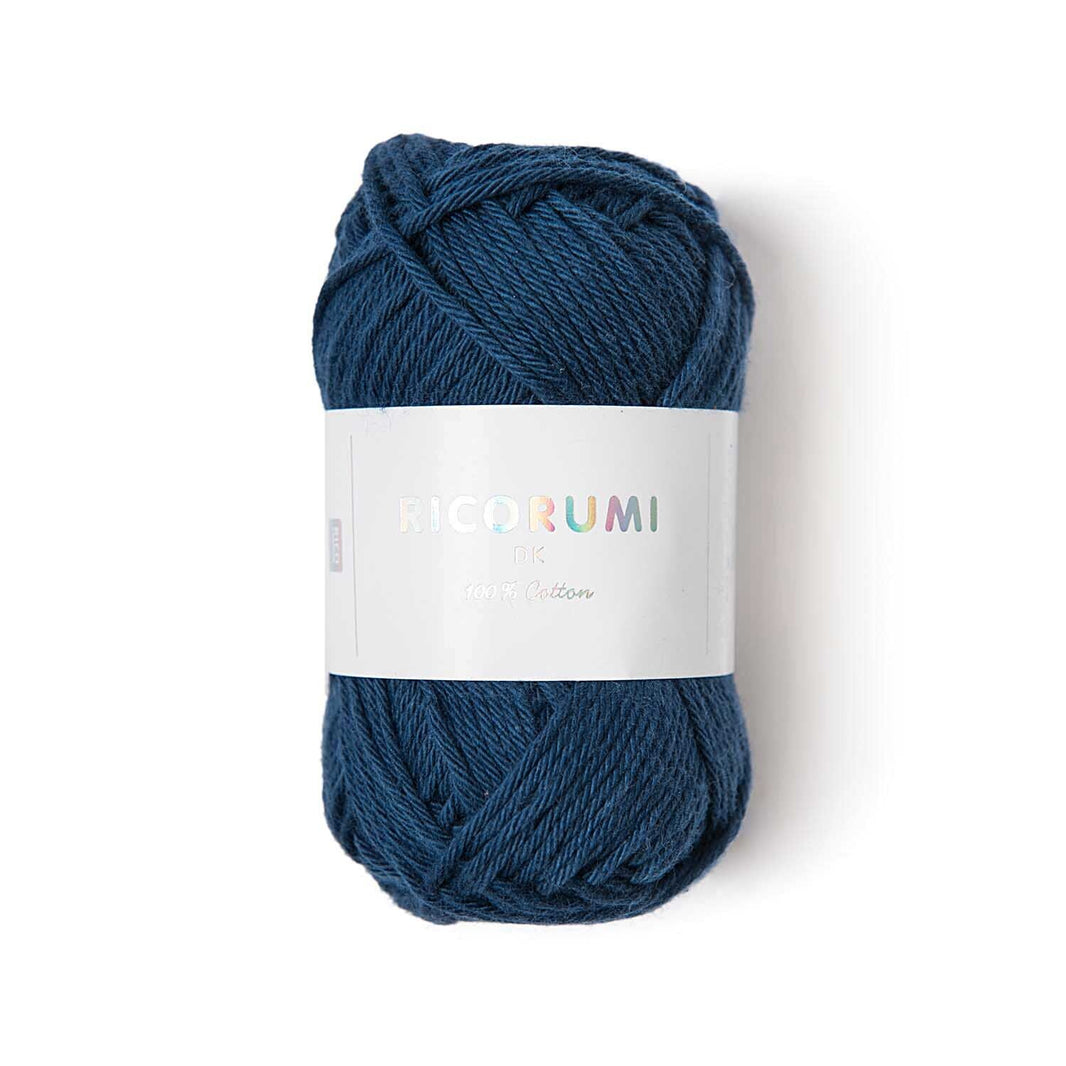 Yarn - Cotton - Ricorumi DK (25g) - Nachtblau - 035 - Rico Design