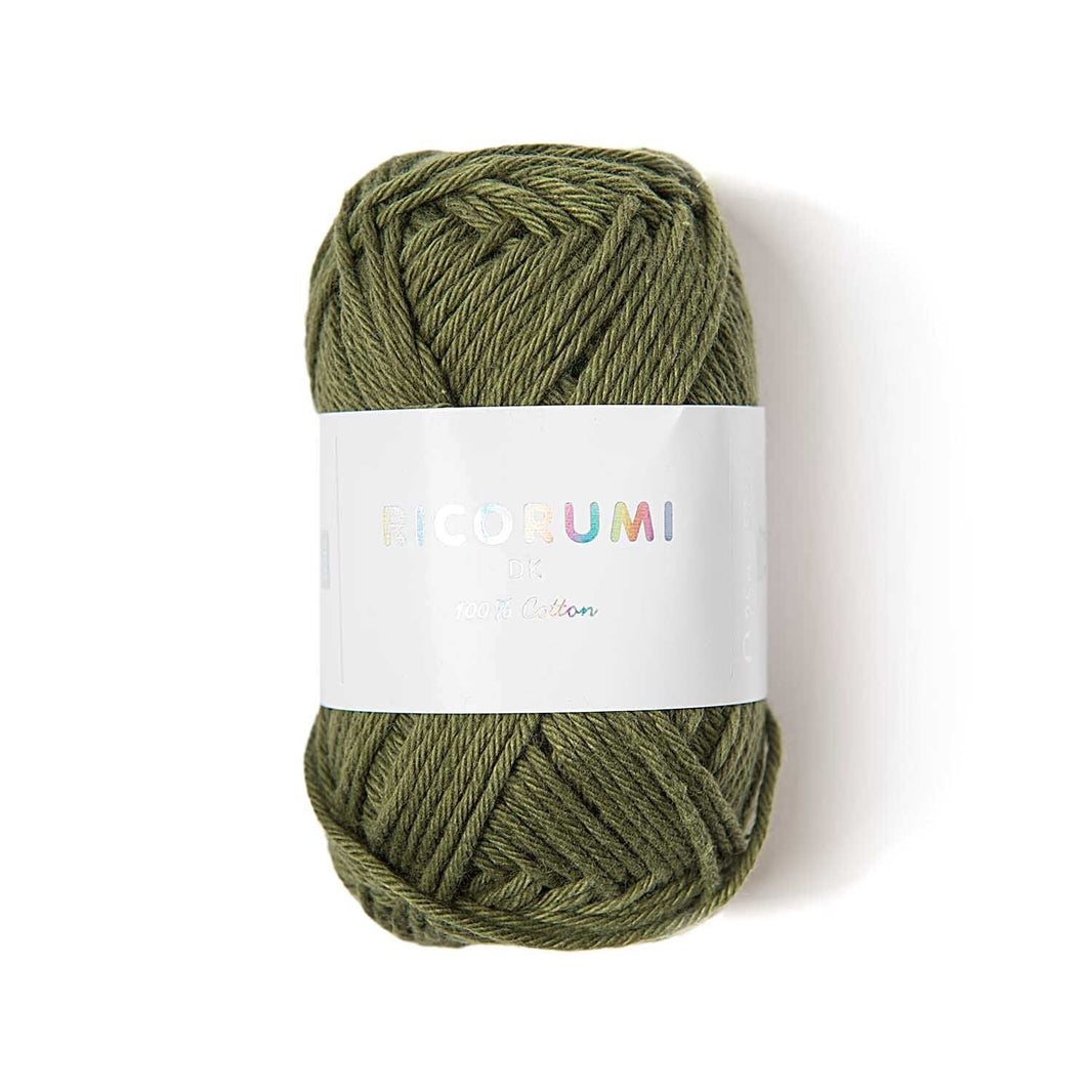 Yarn - Cotton - Ricorumi DK (25g) - Oliv - 048 - Rico Design