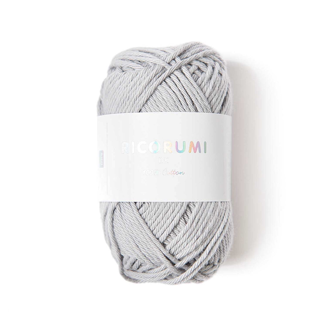 Yarn - Cotton - Ricorumi DK (25g) - Silbergrau - 058 - Rico Design
